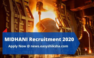 MIDHANI Recruitment