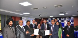MOA (Memorandum of Agreement) signing ceremony between Amity and HDFC