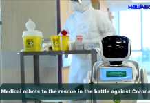 Medical robot to rescue in the battle against Coronavirus