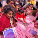 Musical Storyteller Lopamudra Mohanty with Kids at the Kukdukoo LIT Fest