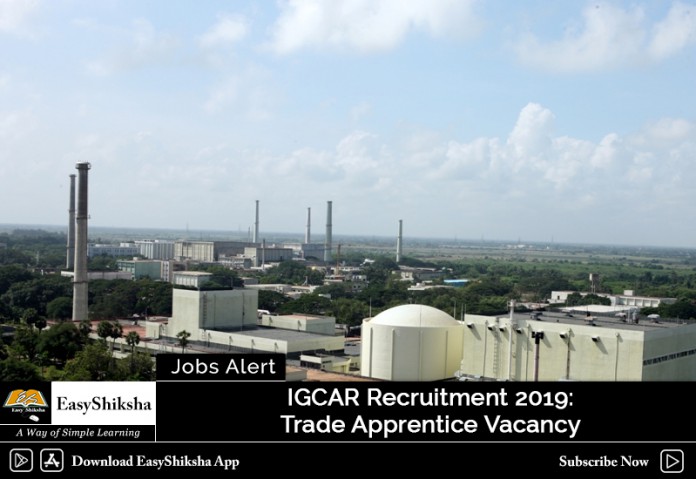 IGCAR Recruitment 2019
