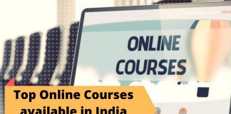 Online Courses available in India