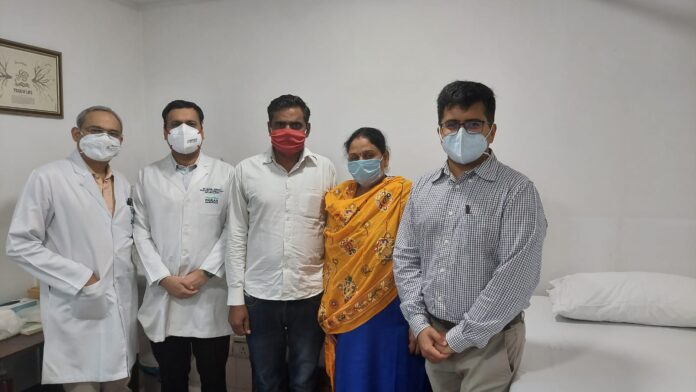 Photo_Paras Hospital Gurugram successfully performs uncommon procedure, brain venous sinus stenting for Idiopathic intracranial hypertension (IIH)