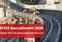 RITES Recruitment