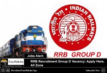 RRB Recruitment 2019