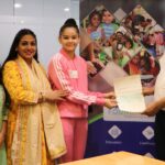 Rhythmic Gymnast Dhruvi Choudhary Leaves for ISF School World Games 2022 in France (1)