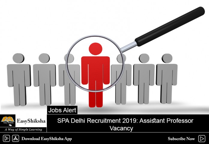SPA Delhi Recruitment
