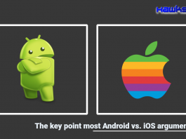 The key point most Android vs iOS arguments