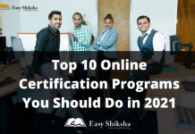 Online Certification Programs