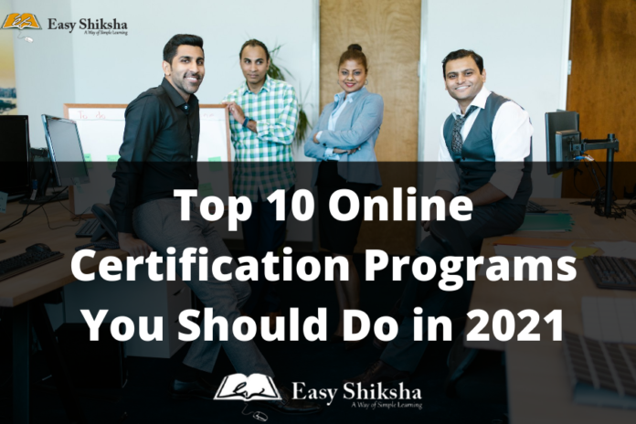 Online Certification Programs