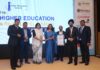 Amity University Greater Noida received Excellence Award in two categories during the 11th Higher Education and Skill Development Summit.
