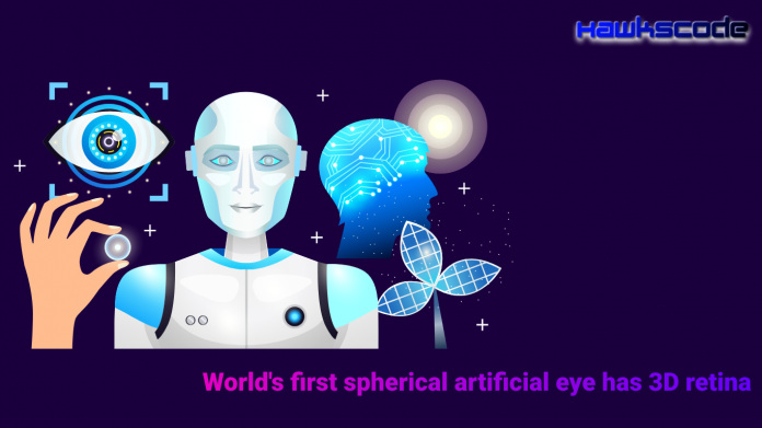 World's first spherical artificial eye has 3D retina