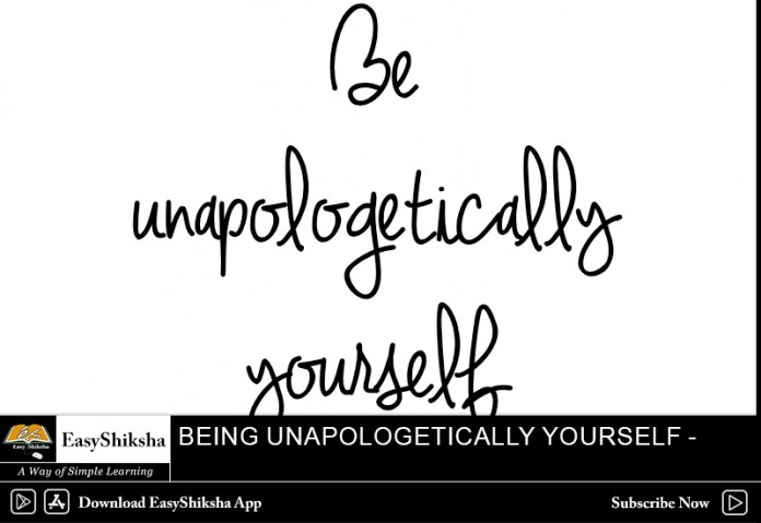 Being Unapologetically Yourself