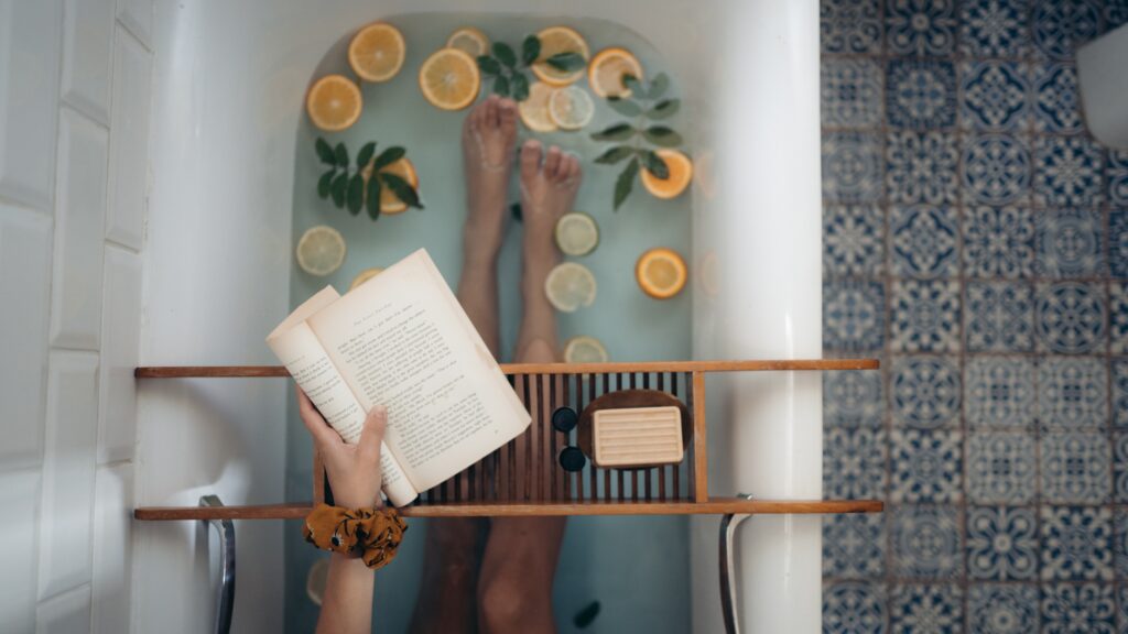 Read or indulge in best activities as you like, for self care
