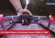 Drones Use Radio Waves to Recharge Sensors While in Flight